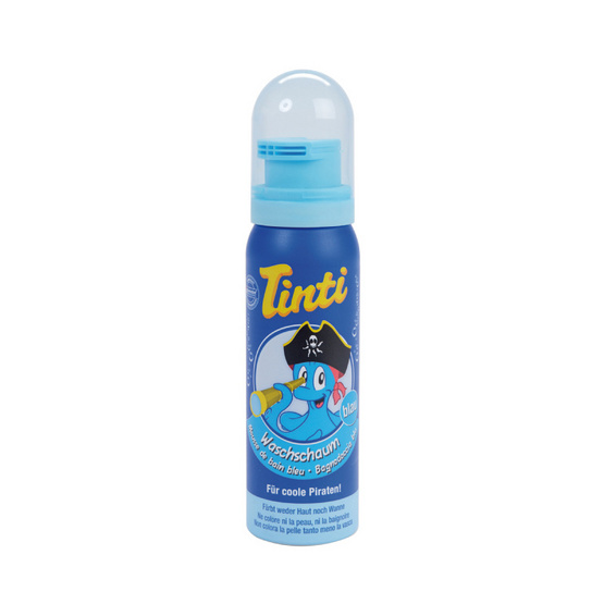 Tinti โฟมสบู่อาบน้ำสีฟ้า Tinti โฟมสบู่อาบน้ำสีฟ้า