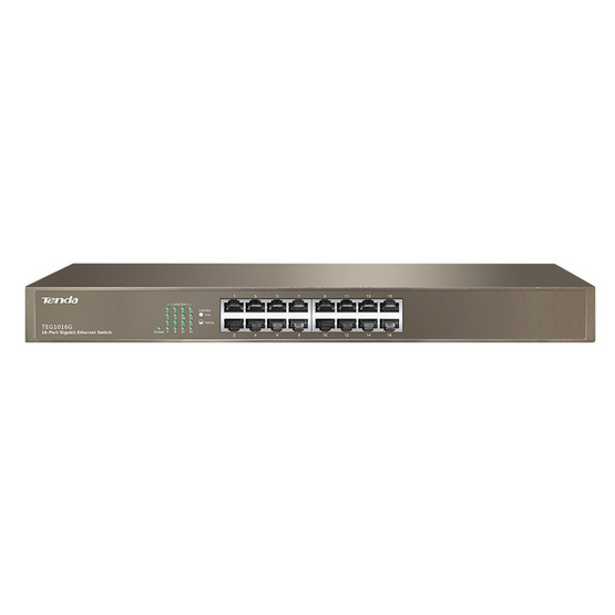 Tenda TEG1016G 16 port 10/100/1000 19inch สวิตซ์ Tenda TEG1016G 16 port 10/100/1000 19inch สวิตซ์