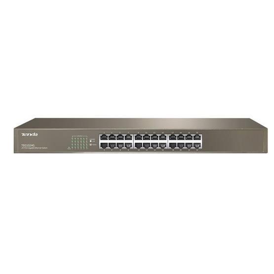 Tenda TEG1024G 24 port 10/100/1000 19inch สวิตซ์ Tenda TEG1024G 24 port 10/100/1000 19inch สวิตซ์