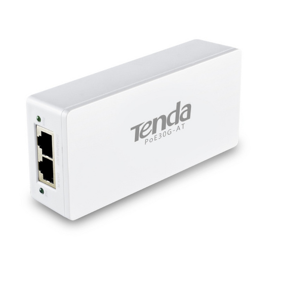 Tenda PoE30G-AT 2 Gigabit port PoE extension สวิตซ์ Tenda PoE30G-AT 2 Gigabit port PoE extension สวิตซ์