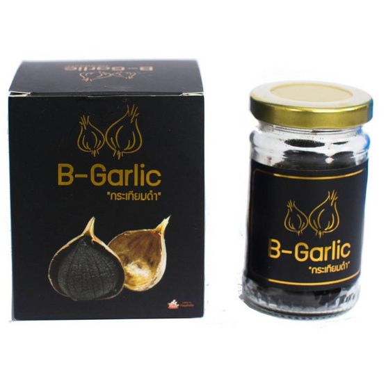 B-Garlic กระเทียมดำ 60 กรัม * 6 ขวด B-Garlic กระเทียมดำ 60 กรัม * 6 ขวด