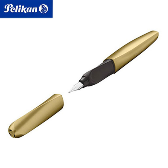 Pelikan ปากกาหมึกซึม TWIST Pure Gold (แถมฟรี! หมึกหลอด 2 กล่อง) Pelikan ปากกาหมึกซึม TWIST Pure Gold (แถมฟรี! หมึกหลอด 2 กล่อง)
