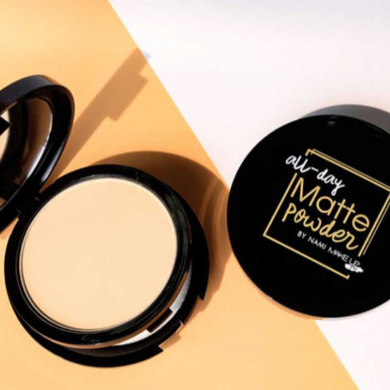 Nami แป้งผสมรองพื้น MakeUp Pro All-Day Matte Powder SPF30 PA+++ Nami แป้งผสมรองพื้น MakeUp Pro All-Day Matte Powder SPF30 PA+++