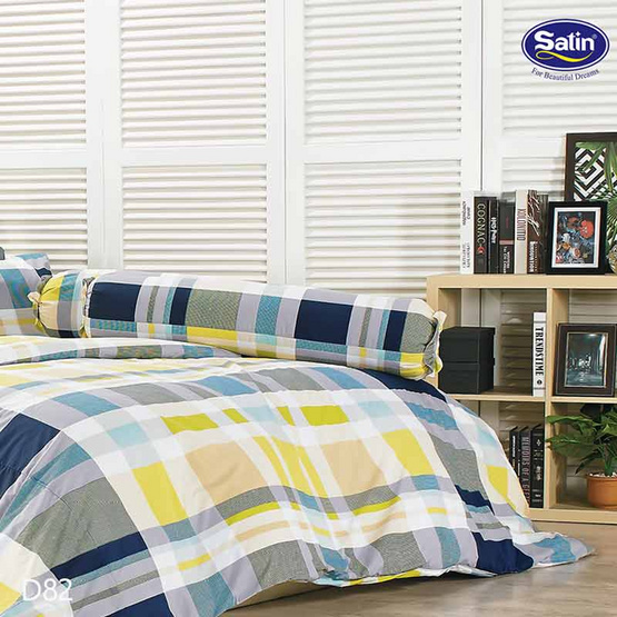 Satin ปลอกหมอนข้าง ขนาด 14x44 ลาย D82 Satin ปลอกหมอนข้าง ขนาด 14x44 ลาย D82
