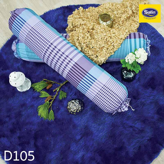 Satin ปลอกหมอนข้าง ขนาด 14x44 ลาย D105 Satin ปลอกหมอนข้าง ขนาด 14x44 ลาย D105