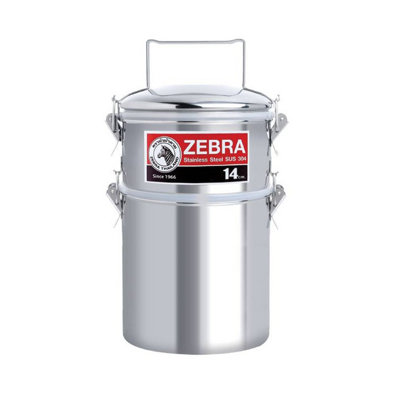 Zebra ปิ่นโต 14x2 Smart Lock รุ่น Jumbo Zebra ปิ่นโต 14x2 Smart Lock รุ่น Jumbo