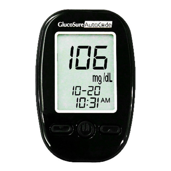 NobleMed เครื่องวัดน้ำตาล Glucosure Autocode NobleMed เครื่องวัดน้ำตาล Glucosure Autocode