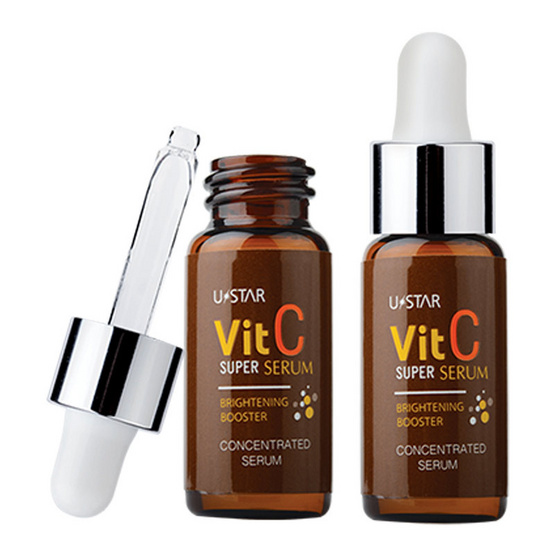 USTAR Vit C Super Serum วิตซีเซรั่ม USTAR Vit C Super Serum วิตซีเซรั่ม