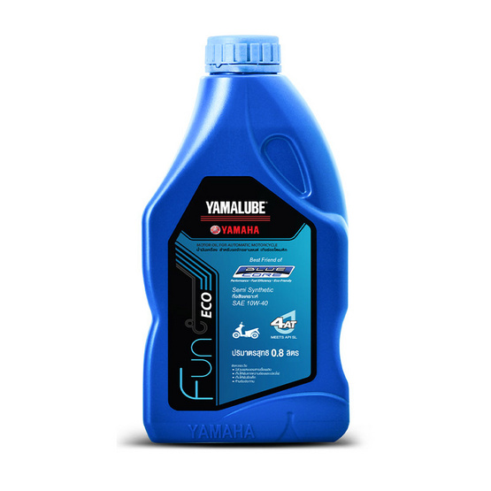 YAMALUBE น้ำมันเครื่อง 4AT BLUE CORE 0.8 ลิตร (รถออโต้) YAMALUBE น้ำมันเครื่อง 4AT BLUE CORE 0.8 ลิตร (รถออโต้)