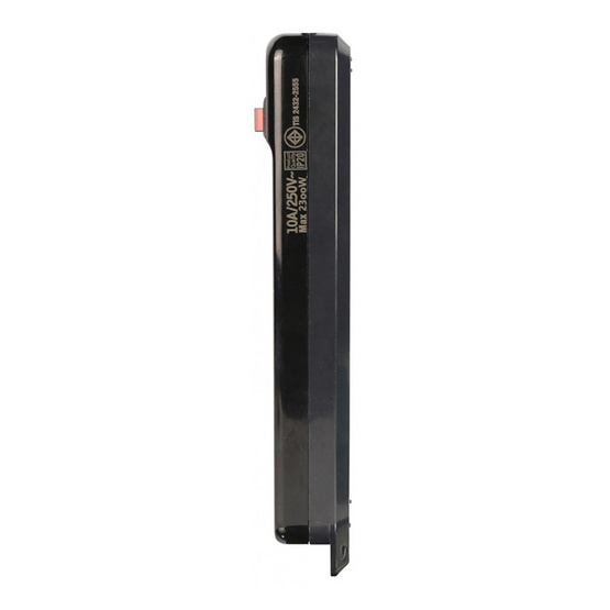 Toshino รางปลั๊กไฟ 4 ช่อง สาย VCT 3 x 0.75 ยาว 2 เมตร สีดำ N1-375-2M (BK) Toshino รางปลั๊กไฟ 4 ช่อง สาย VCT 3 x 0.75 ยาว 2 เมตร สีดำ N1-375-2M (BK)