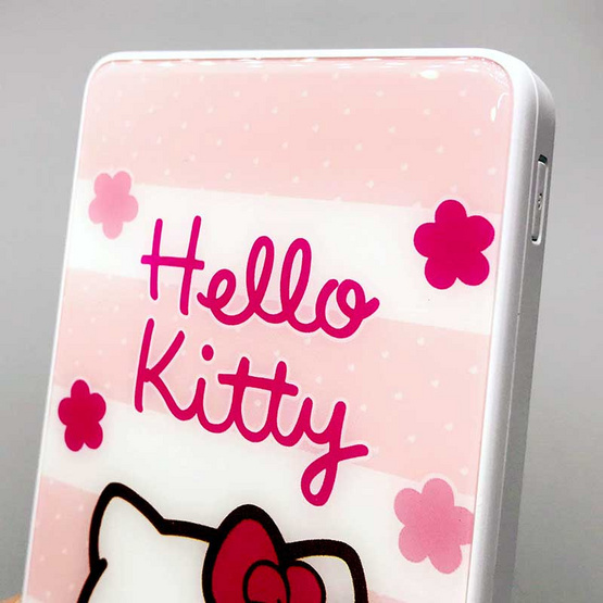 Kitty แบตเตอรี่สำรอง 10,000mAh ลายลิขสิทธิ์แท้ Hello Kitty Kitty แบตเตอรี่สำรอง 10,000mAh ลายลิขสิทธิ์แท้ Hello Kitty