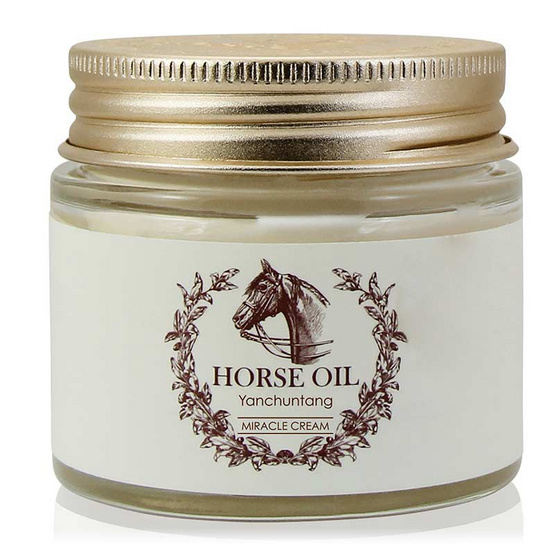 YANCHUNTANG HORSE OIL MIRACLE CREAM 70 g ครีมบำรุงสารสกัดน้ำมันม้าเข้มข้น YANCHUNTANG HORSE OIL MIRACLE CREAM 70 g ครีมบำรุงสารสกัดน้ำมันม้าเข้มข้น