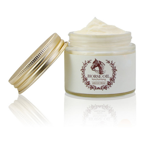 YANCHUNTANG HORSE OIL MIRACLE CREAM 70 g ครีมบำรุงสารสกัดน้ำมันม้าเข้มข้น YANCHUNTANG HORSE OIL MIRACLE CREAM 70 g ครีมบำรุงสารสกัดน้ำมันม้าเข้มข้น