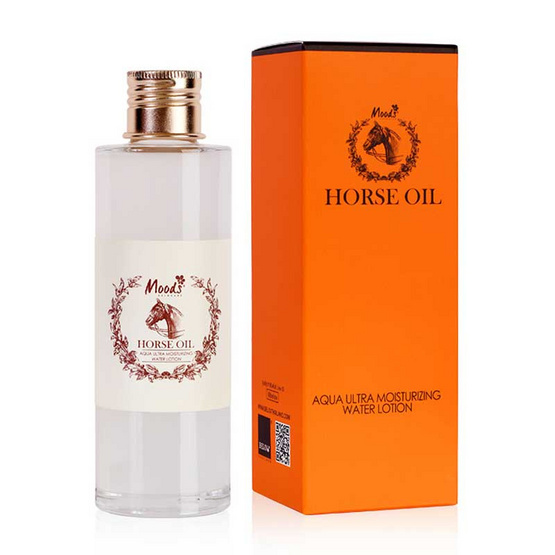 MOODS โลชั่นน้ำตบ HORSE OIL AQUA ULTRA MOISTURIZING WATER LOTION 120 มล. MOODS โลชั่นน้ำตบ HORSE OIL AQUA ULTRA MOISTURIZING WATER LOTION 120 มล.