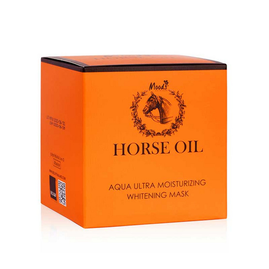 MOODS สลีปปิ้ง มาส์ก HORSE OIL AQUA ULTRA MOISTURIZING WHITENING MASK 100 มล. MOODS สลีปปิ้ง มาส์ก HORSE OIL AQUA ULTRA MOISTURIZING WHITENING MASK 100 มล.