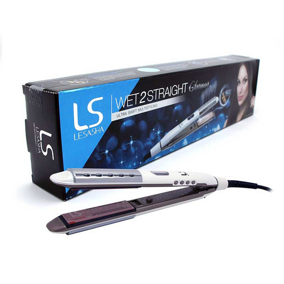 Lesasha เครื่องหนีบถนอมเส้นผม Wet 2 Dry Glamour รุ่น LS1027 Lesasha เครื่องหนีบถนอมเส้นผม Wet 2 Dry Glamour รุ่น LS1027