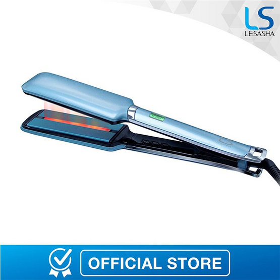 Lesasha เครื่องหนีบถนอมเส้นผม Infrared Radiant Wide Hair Straightener รุ่น LS1093 Lesasha เครื่องหนีบถนอมเส้นผม Infrared Radiant Wide Hair Straightener รุ่น LS1093