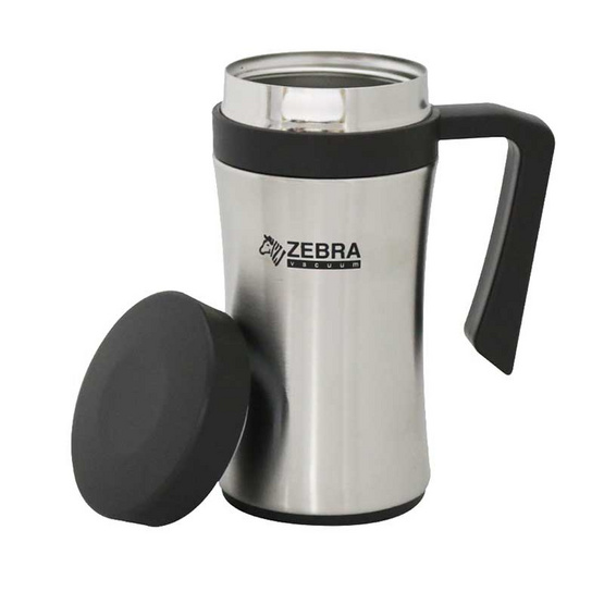 Zebra ถ้วยน้ำสูญญากาศ CURVEO 0.45 ลิตร สีน้ำตาล Zebra ถ้วยน้ำสูญญากาศ CURVEO 0.45 ลิตร สีน้ำตาล