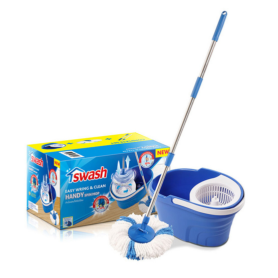 Swash ถังปั่น อีซี่ริงแอนด์คลีน แฮนดี้สปินม็อบ Swash ถังปั่น อีซี่ริงแอนด์คลีน แฮนดี้สปินม็อบ