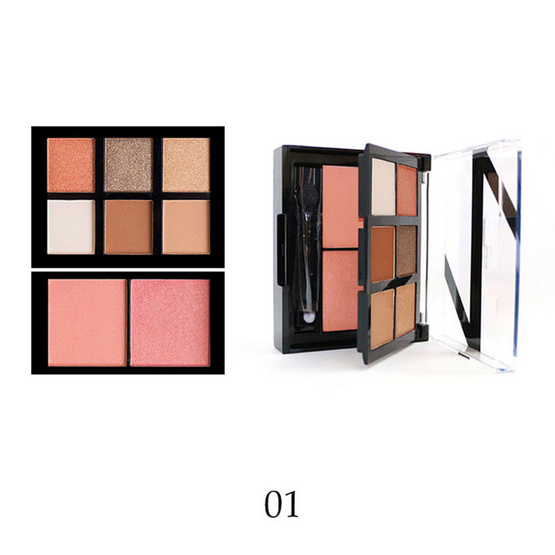 NEE CARA EYE & CHEEK PALETTE 25g NEE CARA EYE & CHEEK PALETTE 25g