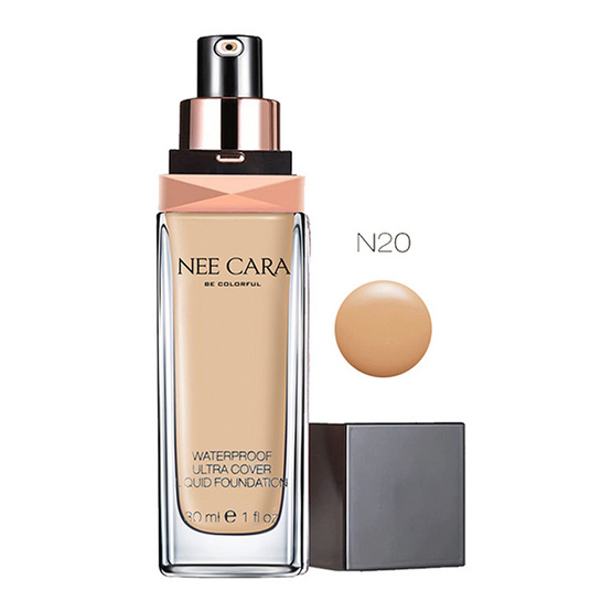 NEE CARA WATERPROOF LIQUID FOUNDATION 30g NEE CARA WATERPROOF LIQUID FOUNDATION 30g