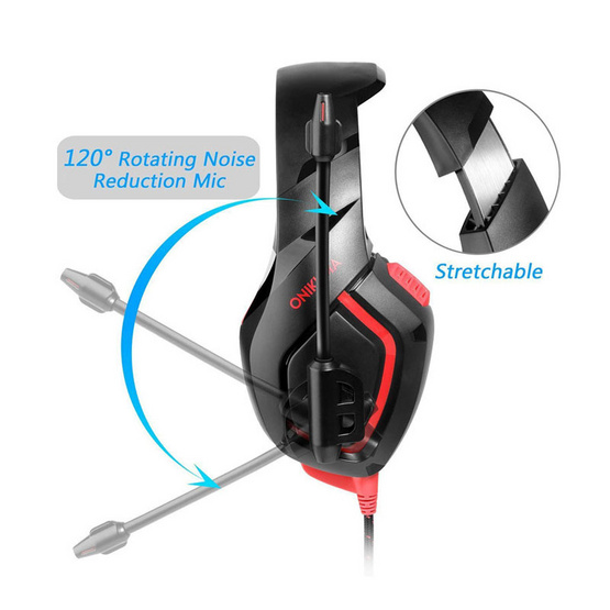 Onikuma หูฟัง Gaming รุ่น K1B Onikuma หูฟัง Gaming รุ่น K1B