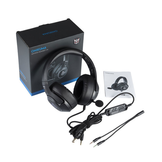 Onikuma หูฟัง Gaming รุ่น K9 Retractable Mic Giming Headset Onikuma หูฟัง Gaming รุ่น K9 Retractable Mic Giming Headset