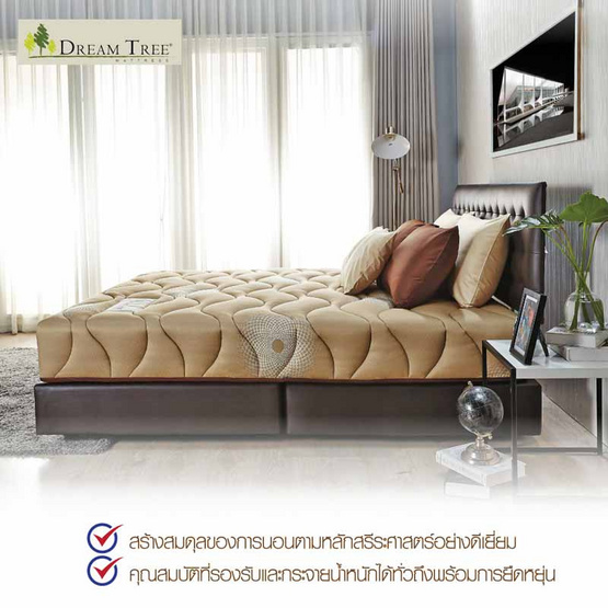 Satin ที่นอน Dream Tree รุ่น DAHLIA Satin ที่นอน Dream Tree รุ่น DAHLIA