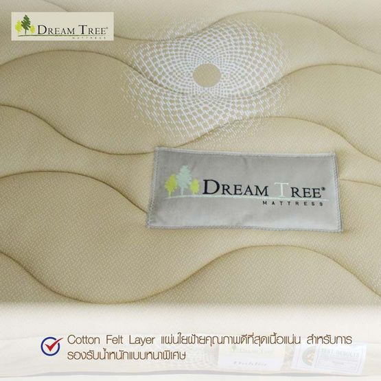 Satin ที่นอน Dream Tree รุ่น DAHLIA Satin ที่นอน Dream Tree รุ่น DAHLIA