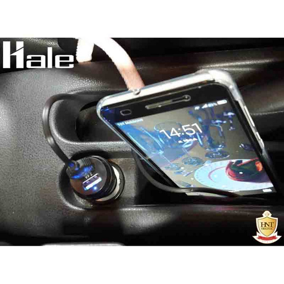 Hale ที่ชาร์จใจรถ พร้อมสาย Micro รุ่น HCS-02 Hale ที่ชาร์จใจรถ พร้อมสาย Micro รุ่น HCS-02