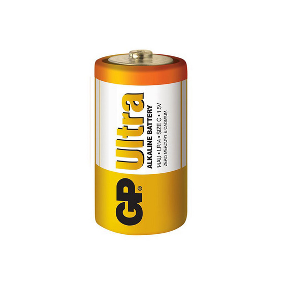 GP ถ่าน รุ่น Ultra Alkaline C 2 ก้อน GP ถ่าน รุ่น Ultra Alkaline C 2 ก้อน