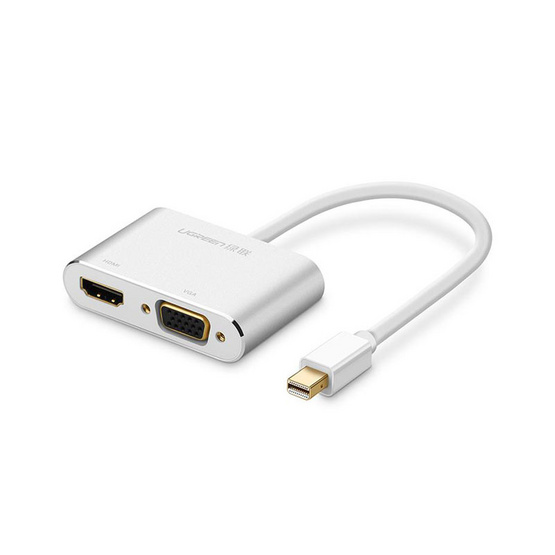 Ugreen 20421 หัวปลั๊กแปลงสัญญาณ จาก Mini Display เป็น HDMI และ VGA รองรับ 4K Ugreen 20421 หัวปลั๊กแปลงสัญญาณ จาก Mini Display เป็น HDMI และ VGA รองรับ 4K