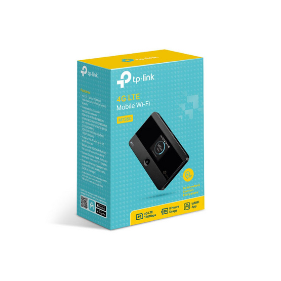 TP-Link Wifi พกพา รุ่น M7350 150Mbps 4G LTE-Advanced Mobile Wi-Fi TP-Link Wifi พกพา รุ่น M7350 150Mbps 4G LTE-Advanced Mobile Wi-Fi