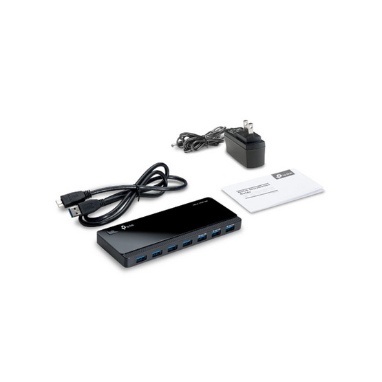 TP-Link สวิชต์ฮับ รุ่น UH700 7-Port USB 3.0 Hub, 7 USB 3.0 ports TP-Link สวิชต์ฮับ รุ่น UH700 7-Port USB 3.0 Hub, 7 USB 3.0 ports