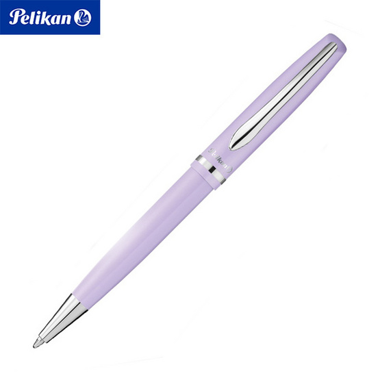Pelikan ปากกาลูกลื่น Jazz Pastel Lavender (แถมฟรี! ซองผ้าสักหลาด) Pelikan ปากกาลูกลื่น Jazz Pastel Lavender (แถมฟรี! ซองผ้าสักหลาด)