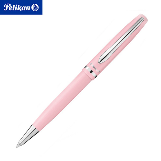 Pelikan ปากกาลูกลื่น Jazz Pastel Rose (แถมฟรี! ซองผ้าสักหลาด) Pelikan ปากกาลูกลื่น Jazz Pastel Rose (แถมฟรี! ซองผ้าสักหลาด)