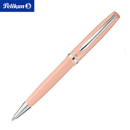 Pelikan ปากกาลูกลื่น Jazz Pastel Apricot (แถมฟรี! ซองผ้าสักหลาด) Pelikan ปากกาลูกลื่น Jazz Pastel Apricot (แถมฟรี! ซองผ้าสักหลาด)