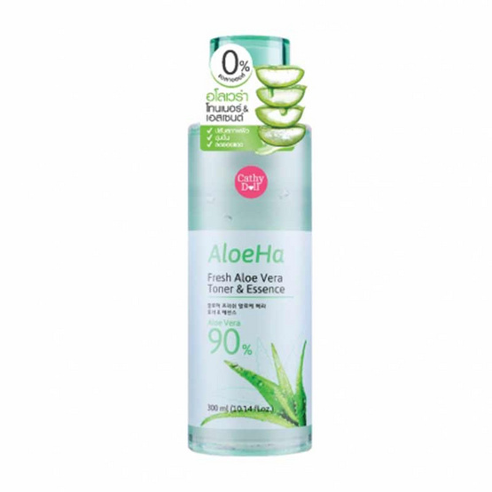 Cathy Doll Aloe Ha Fresh Aloe Vera Toner & Essence 300 ml Cathy Doll Aloe Ha Fresh Aloe Vera Toner & Essence 300 ml