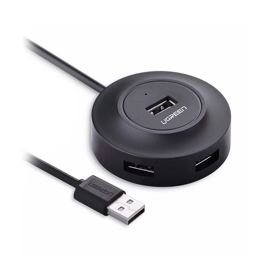 UGREEN รุ่น 20277 USB 2.0 4 พอร์ตสำหรับ PC แล็ปท็อป UGREEN รุ่น 20277 USB 2.0 4 พอร์ตสำหรับ PC แล็ปท็อป