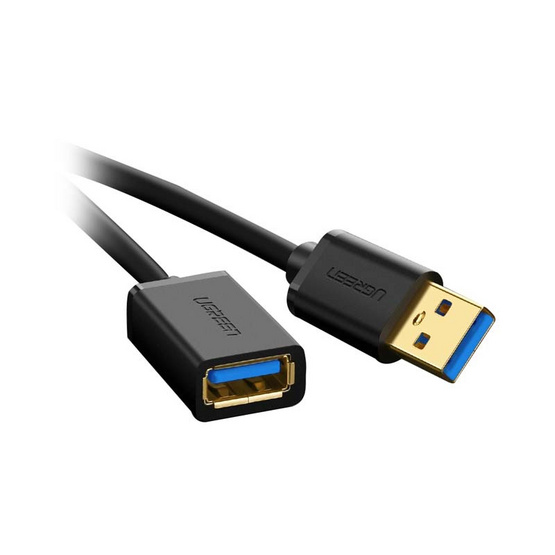 UGREEN รุ่น 30126 สาย USB 3.0 A ตัวผู้ เป็น ตัวเมีย UGREEN รุ่น 30126 สาย USB 3.0 A ตัวผู้ เป็น ตัวเมีย