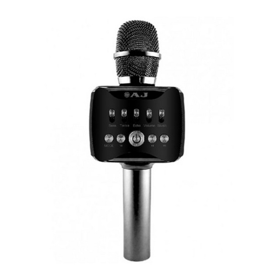 AJ ไมโครโฟนไร้สาย รุ่น PM-002 Wirless Microphone Karaoke AJ ไมโครโฟนไร้สาย รุ่น PM-002 Wirless Microphone Karaoke