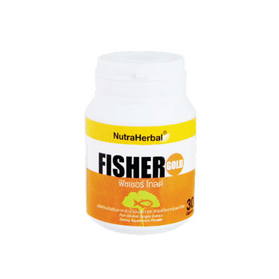 NutraHerbal ฟิชเชอร์ โกลด์ 30 แคปซูล 1 กระปุก NutraHerbal ฟิชเชอร์ โกลด์ 30 แคปซูล 1 กระปุก