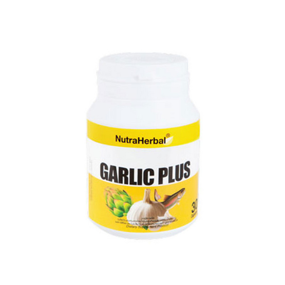 NutraHerbal การ์ลิก พลัส 30 แคปซูล 1 กระปุก NutraHerbal การ์ลิก พลัส 30 แคปซูล 1 กระปุก