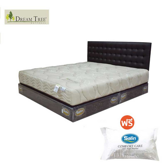 Satin ที่นอน Dream Tree รุ่น DAHLIA น้ำตาลอ่อน Satin ที่นอน Dream Tree รุ่น DAHLIA น้ำตาลอ่อน
