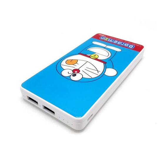 Doraemon แบตเตอรี่สำรอง 10,000mAh ลายลิขสิทธิ์แท้ Doreamon Doraemon แบตเตอรี่สำรอง 10,000mAh ลายลิขสิทธิ์แท้ Doreamon
