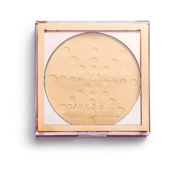 Makeup Revolution แป้งอัดแข็ง Bake & Blot 5.5 กรัม Makeup Revolution แป้งอัดแข็ง Bake & Blot 5.5 กรัม