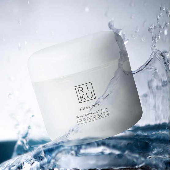 RIKU ไวท์เทนนิ่งครีมน้ำนม First Milk Whitening Cream 50 กรัม RIKU ไวท์เทนนิ่งครีมน้ำนม First Milk Whitening Cream 50 กรัม