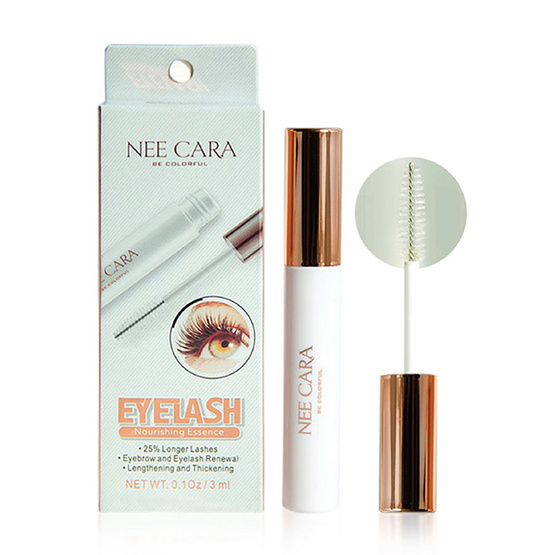 NEE CARA มาสคาร่าบำรุงขนตา EYELASH NOURISHING ESSENCE 3 มล. NEE CARA มาสคาร่าบำรุงขนตา EYELASH NOURISHING ESSENCE 3 มล.