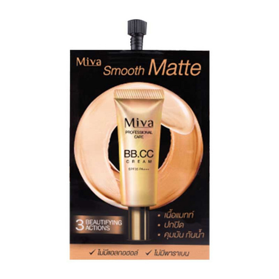 Miva Smooth Matte BB&CC Cream SPF 35 PA+++ 7 g x6 Miva Smooth Matte BB&CC Cream SPF 35 PA+++ 7 g x6