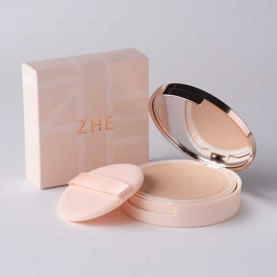 ZHE แป้งผสมรองพื้น 15 กรัม ZHE แป้งผสมรองพื้น 15 กรัม